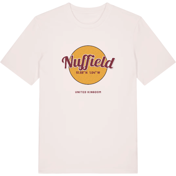 Nuffield cirkel t-shirt – t-shirt från PinShirt