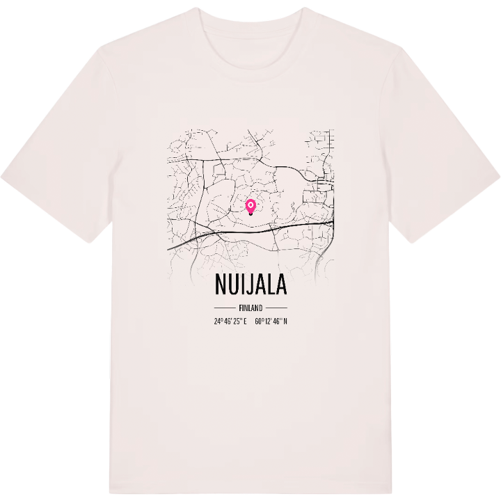 Nuijala karta t-shirt – t-shirt från PinShirt
