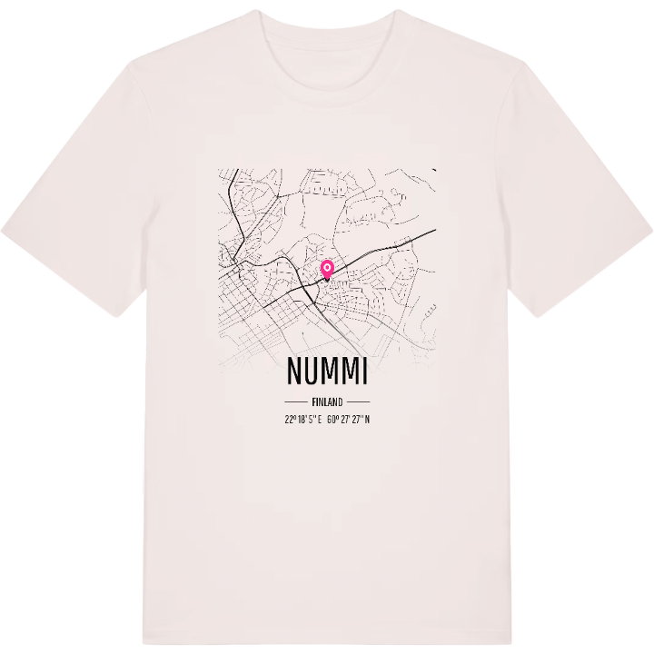 Nummi karta t-shirt – t-shirt från PinShirt