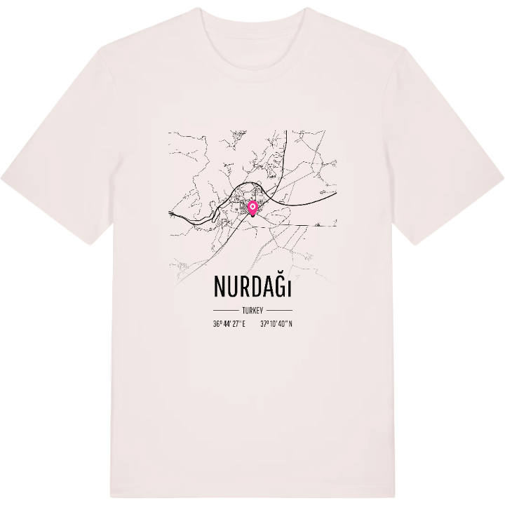 Nurdağı karta t-shirt – t-shirt från PinShirt