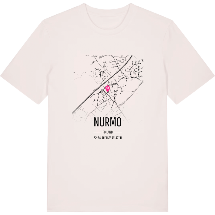 Nurmo karta t-shirt – t-shirt från PinShirt