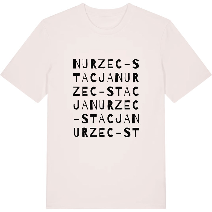 Nurzec-Stacja ordlek t-shirt – t-shirt från PinShirt