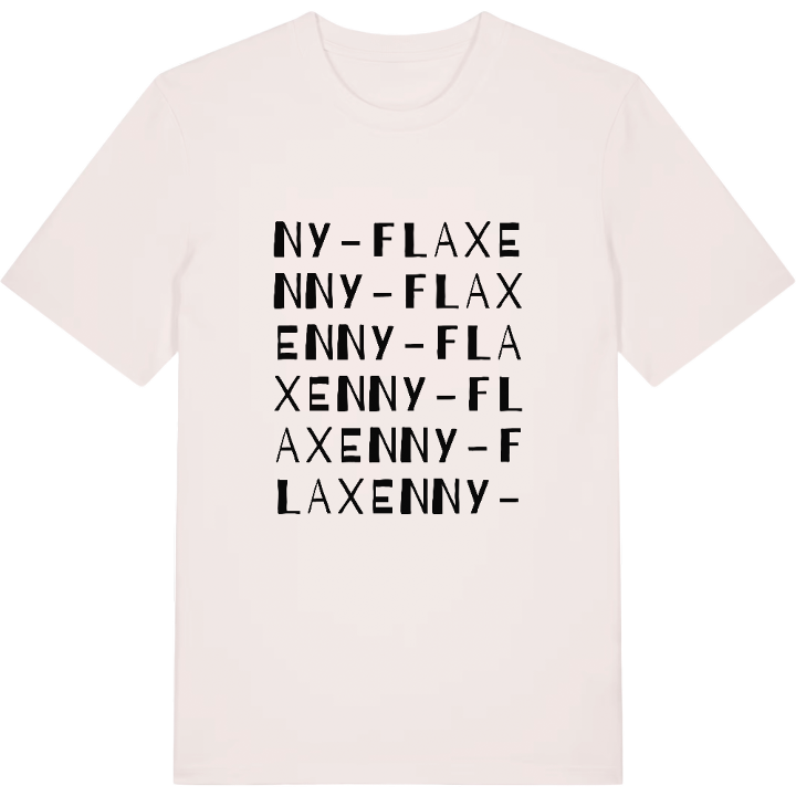 Ny-Flaxen ordlek t-shirt – t-shirt från PinShirt