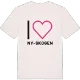 Jag älskar Ny-Skogen t-shirt stort tryck