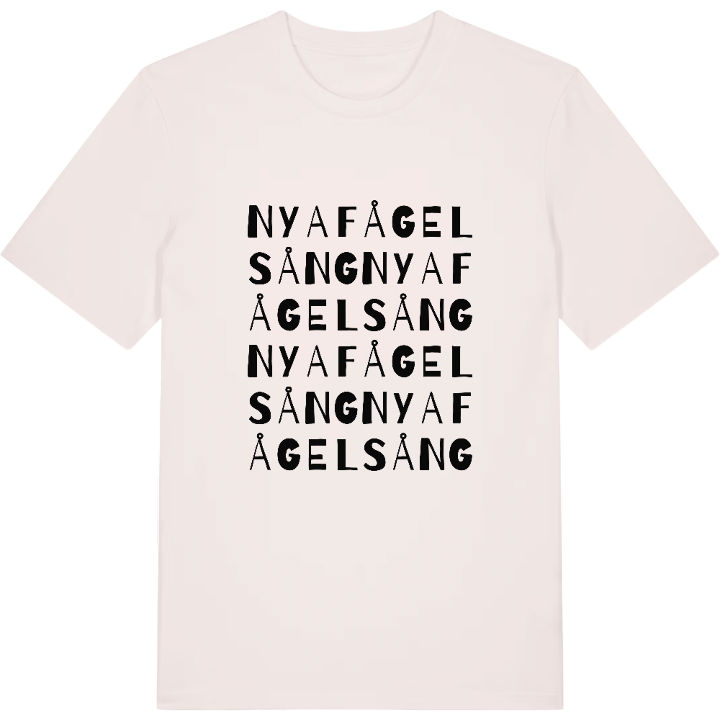 Nya Fågelsång ordlek t-shirt – t-shirt från PinShirt