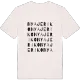 Nya Jeriko ordlek t-shirt