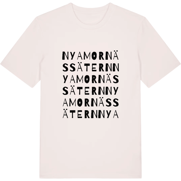 Nya Mornässätern ordlek t-shirt – t-shirt från PinShirt