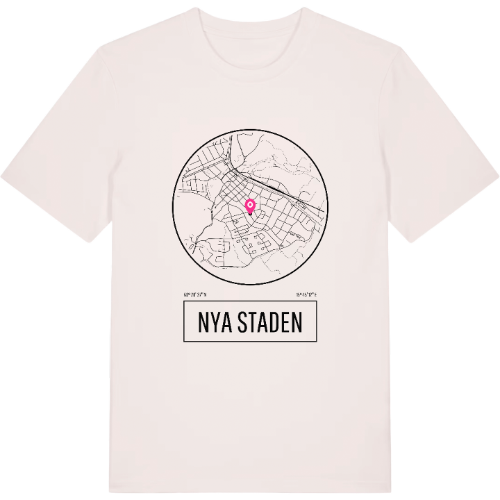 Nya staden t-shirt – t-shirt från PinShirt