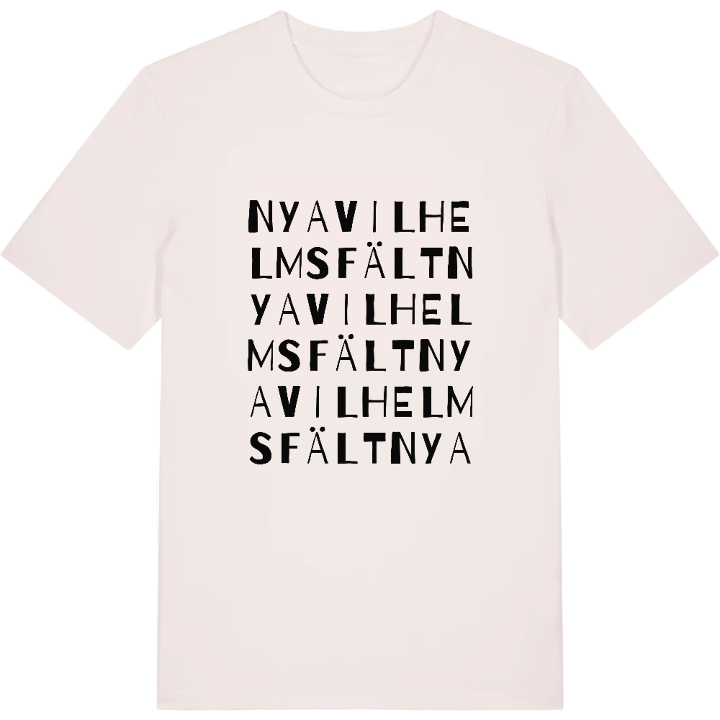 Nya Vilhelmsfält ordlek t-shirt – t-shirt från PinShirt