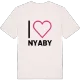 Jag älskar Nyaby t-shirt stort tryck