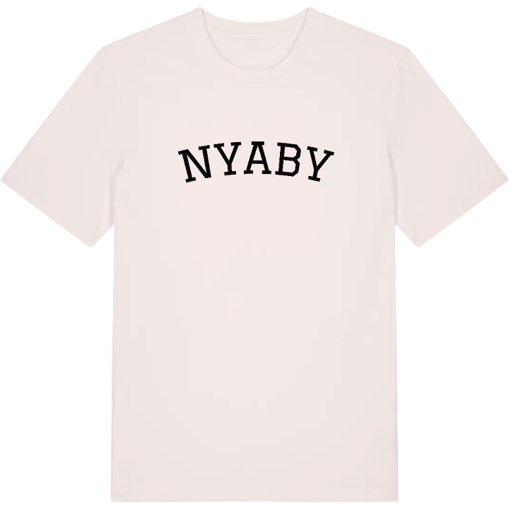 Nyaby böjd t-shirt – t-shirt från PinShirt