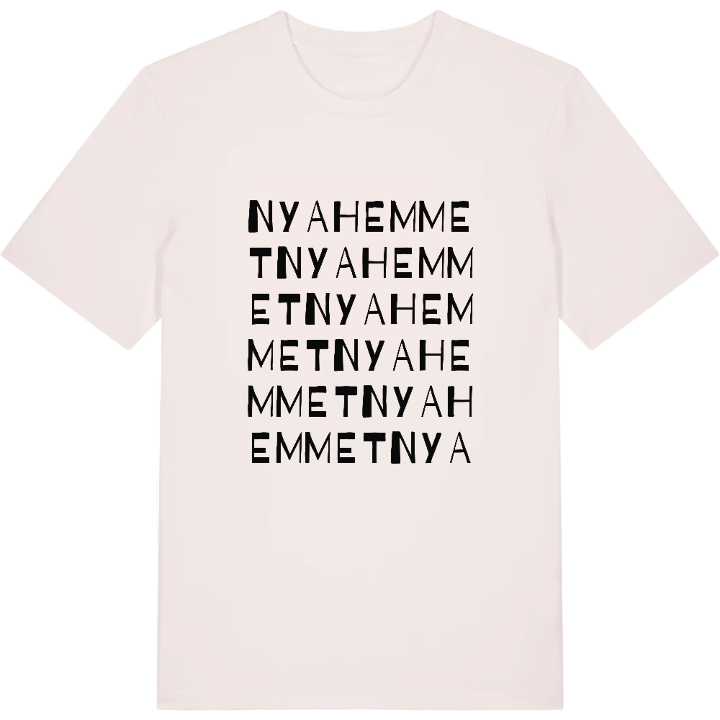Nyahemmet ordlek t-shirt – t-shirt från PinShirt