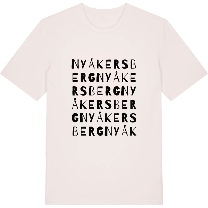 Nyåkersberg ordlek t-shirt – t-shirt från PinShirt