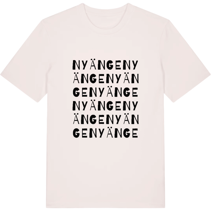Nyänge ordlek t-shirt – t-shirt från PinShirt