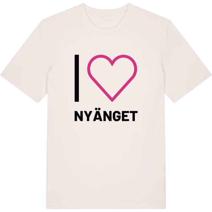 Jag älskar Nyänget t-shirt stort tryck – t-shirt från PinShirt