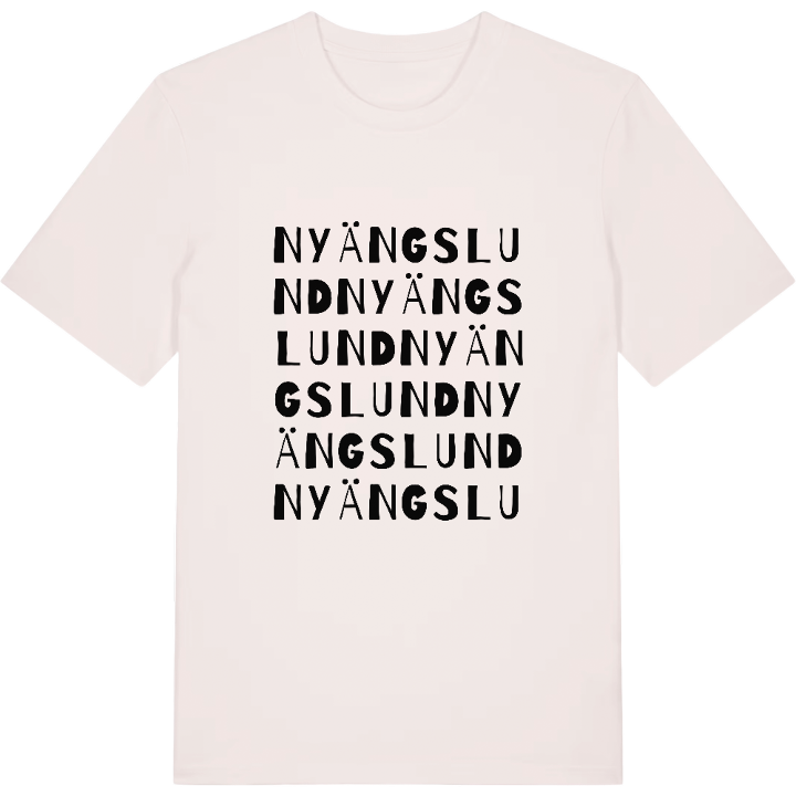 Nyängslund ordlek t-shirt – t-shirt från PinShirt