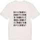 Nybergsäng ordlek t-shirt