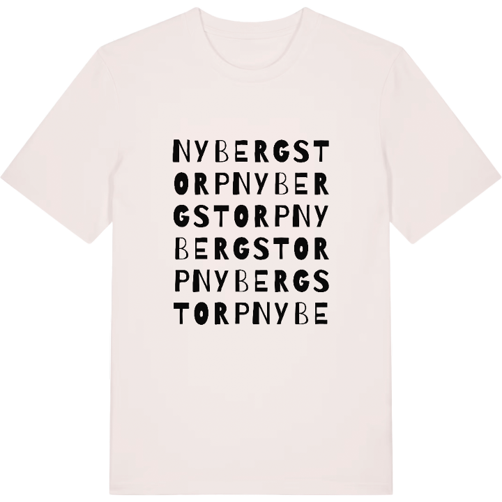 Nybergstorp ordlek t-shirt – t-shirt från PinShirt