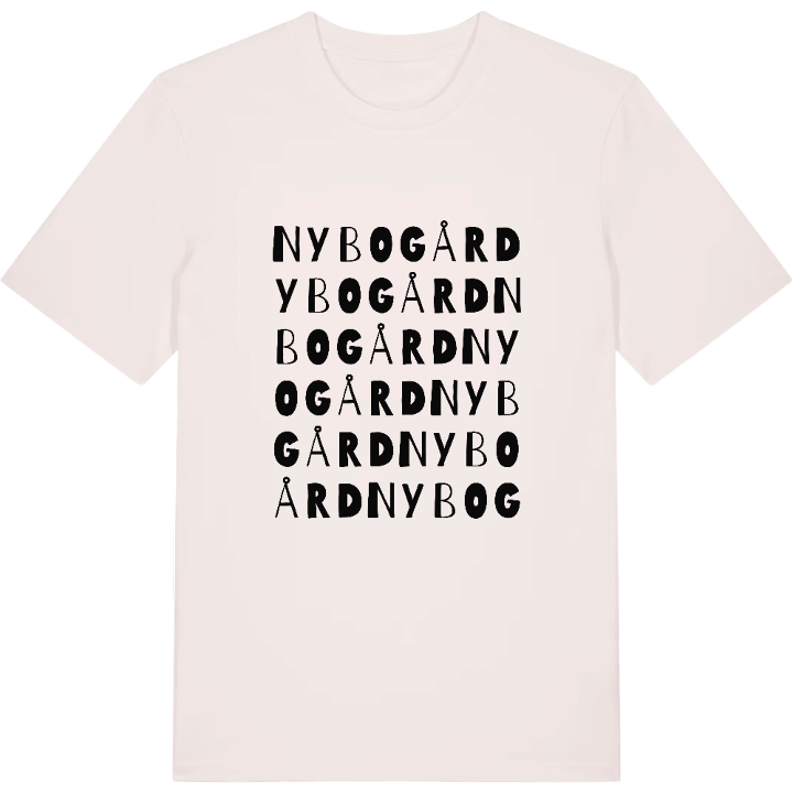 Nybo gård ordlek t-shirt – t-shirt från PinShirt