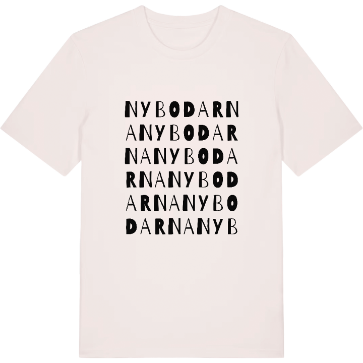 Nybodarna ordlek t-shirt – t-shirt från PinShirt