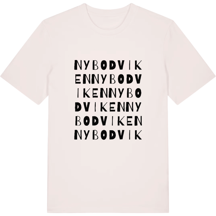 Nybodviken ordlek t-shirt – t-shirt från PinShirt