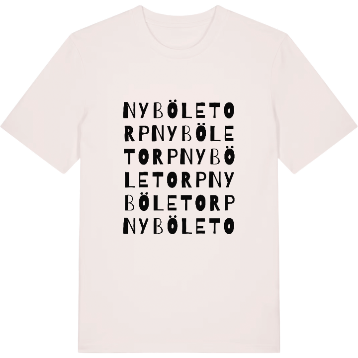 Nyböletorp ordlek t-shirt – t-shirt från PinShirt