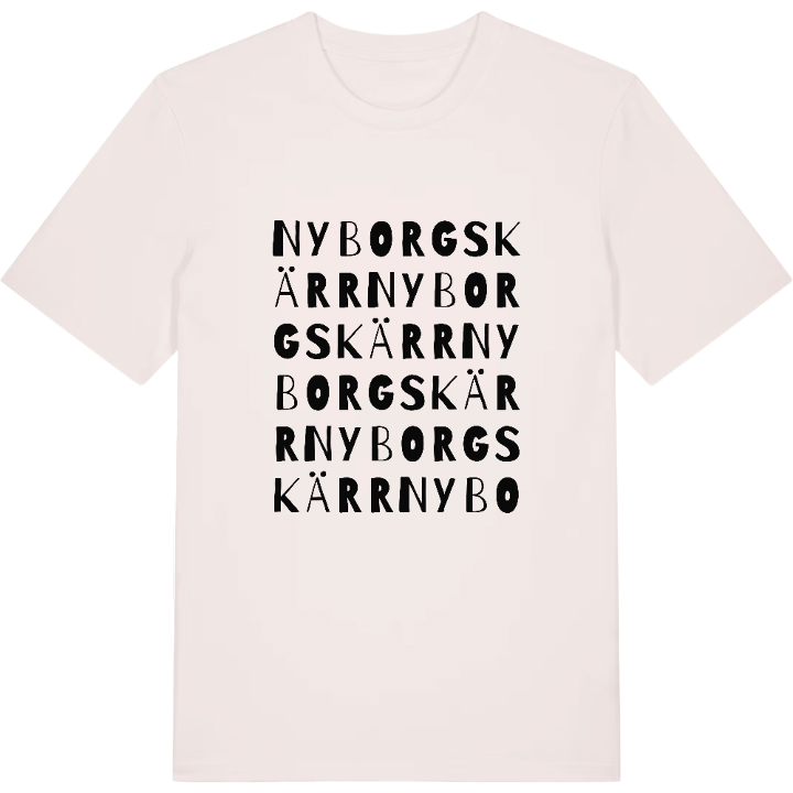 Nyborgskärr ordlek t-shirt – t-shirt från PinShirt