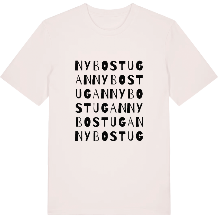 Nybostugan ordlek t-shirt – t-shirt från PinShirt