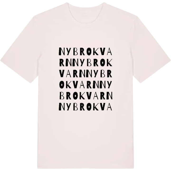 Nybrokvarn ordlek t-shirt – t-shirt från PinShirt