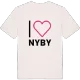 Jag älskar Nyby t-shirt stort tryck