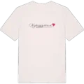 Nybyggerud hjärta t-shirt