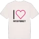 Jag älskar Nybygget t-shirt stort tryck