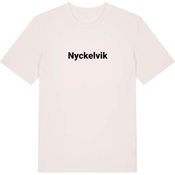 Nyckelvik fetstil t-shirt – t-shirt från PinShirt