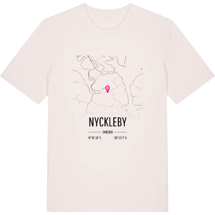 Nyckleby karta t-shirt – t-shirt från PinShirt