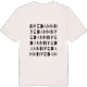 Nyedamm ordlek t-shirt