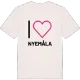 Jag älskar Nyemåla t-shirt stort tryck