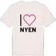 Jag älskar Nyen t-shirt stort tryck