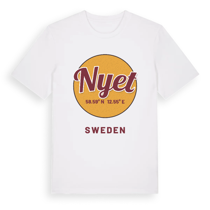 Nyet cirkel t-shirt – t-shirt från PinShirt