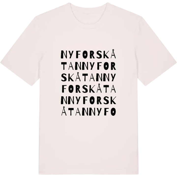Nyforskåtan ordlek t-shirt – t-shirt från PinShirt