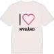 Jag älskar Nygård t-shirt stort tryck