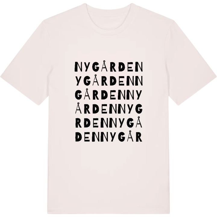 Nygården ordlek t-shirt – t-shirt från PinShirt