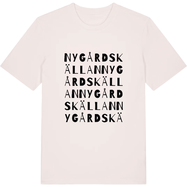 Nygårdskällan ordlek t-shirt – t-shirt från PinShirt