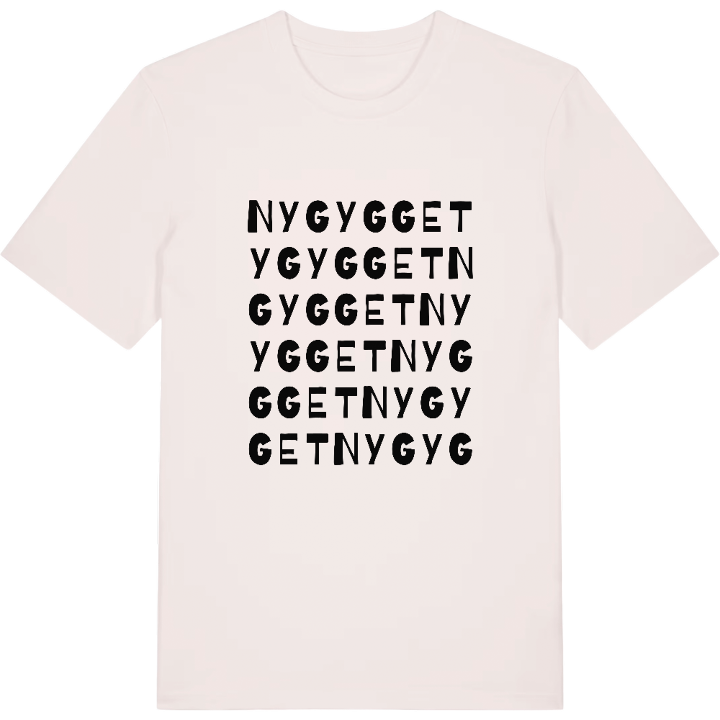 Nygygget ordlek t-shirt – t-shirt från PinShirt