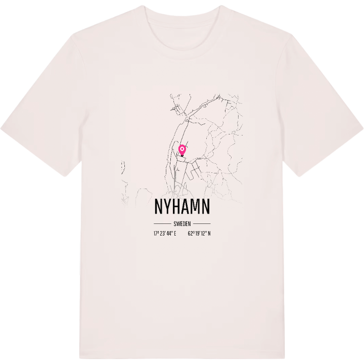 Nyhamn karta t-shirt – t-shirt från PinShirt