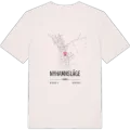 Nyhamnsläge karta t-shirt