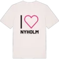 Jag älskar Nyholm t-shirt stort tryck
