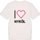 Jag älskar Nyköl t-shirt stort tryck