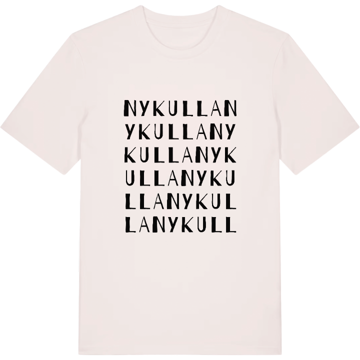 Nykulla ordlek t-shirt – t-shirt från PinShirt