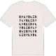 Nykyrke ordlek t-shirt