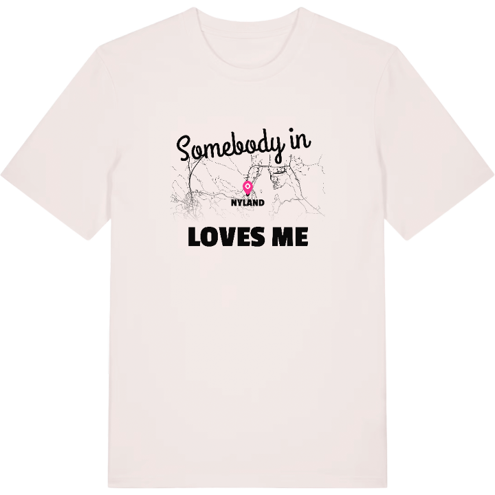 Någon i Nyland älskar mig t-shirt – t-shirt från PinShirt